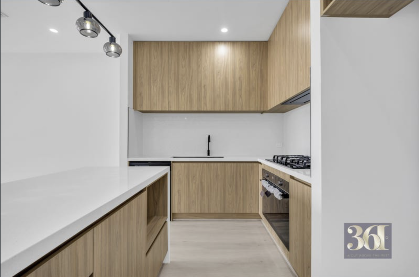 Kitchen cabinetry and benchtop detail