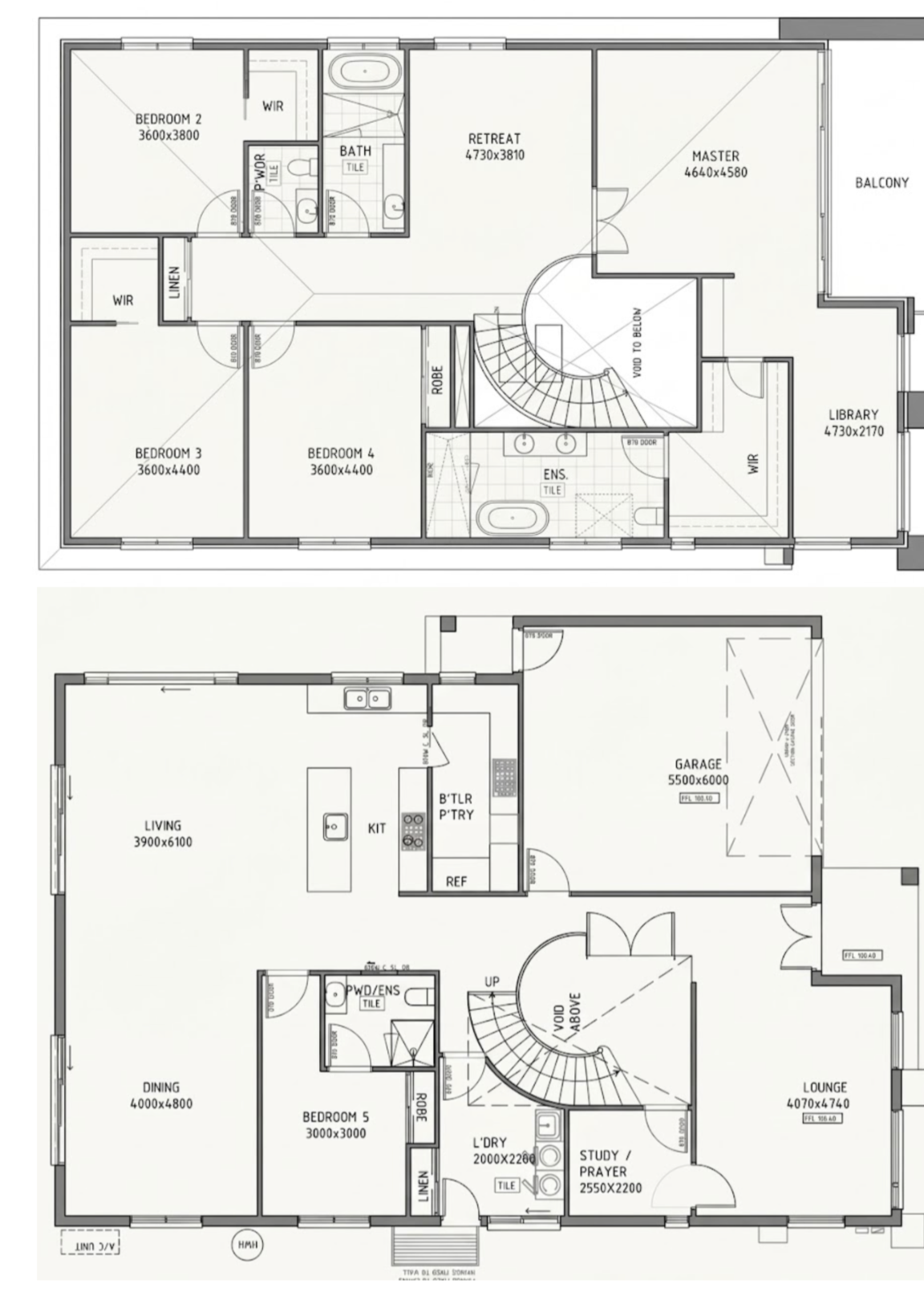 The Grand ground floor plan